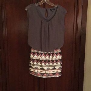 Sequin bottomed dress